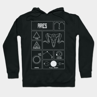 Aries Profile - Astrology Signs Hoodie